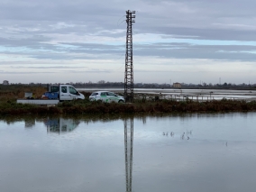 Nuova linea di alimentazione - Parco Delta del Po