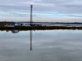 Nuova linea di alimentazione - Parco Delta del Po